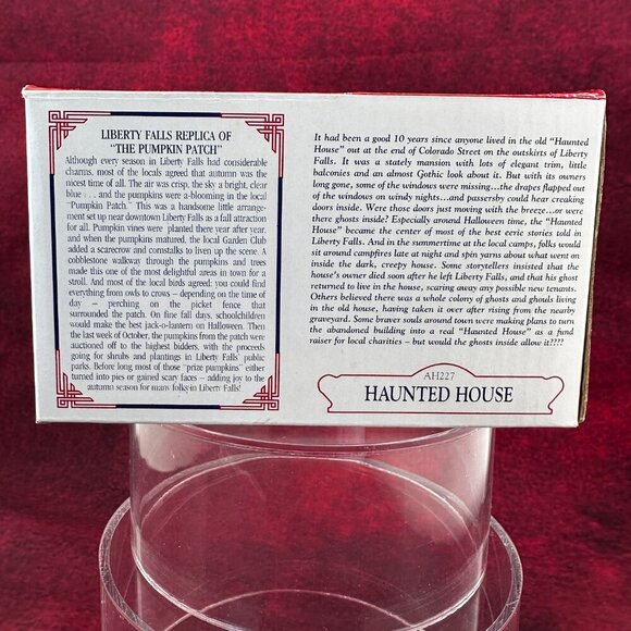 LIBERY FALLS AMERICANA COLLECTION " HOUNTED HOUSE" # AH227 NEW IN OPEN BOX - Picture 9 of 11